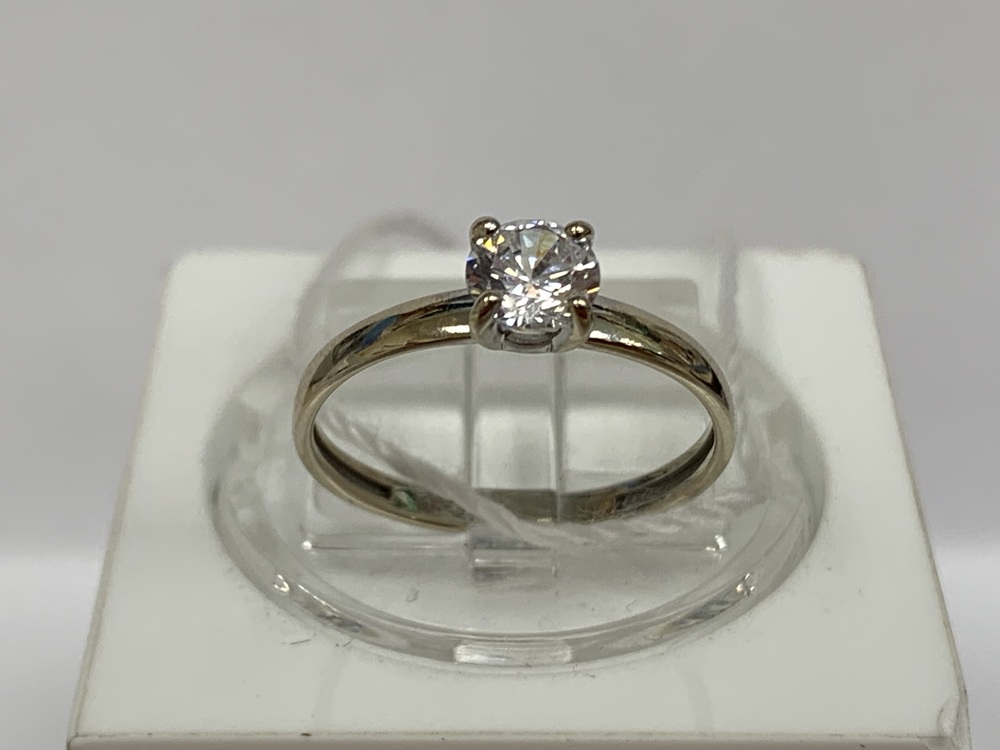 КОЛКМ585 КОЛЬЦО С КАМНЕМ (Au 585)