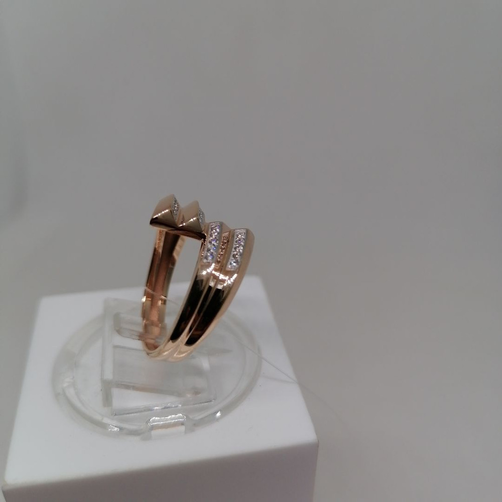 КОЛЬЦО С КАМНЯМИ (Au 585) КОЛЬЦО С КАМНЯМИ (Au 585)