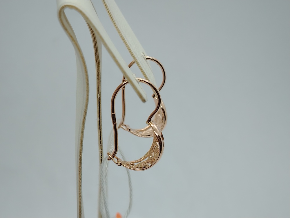 СЕРЬГИ БЕЗ КАМНЯ (Au 583)