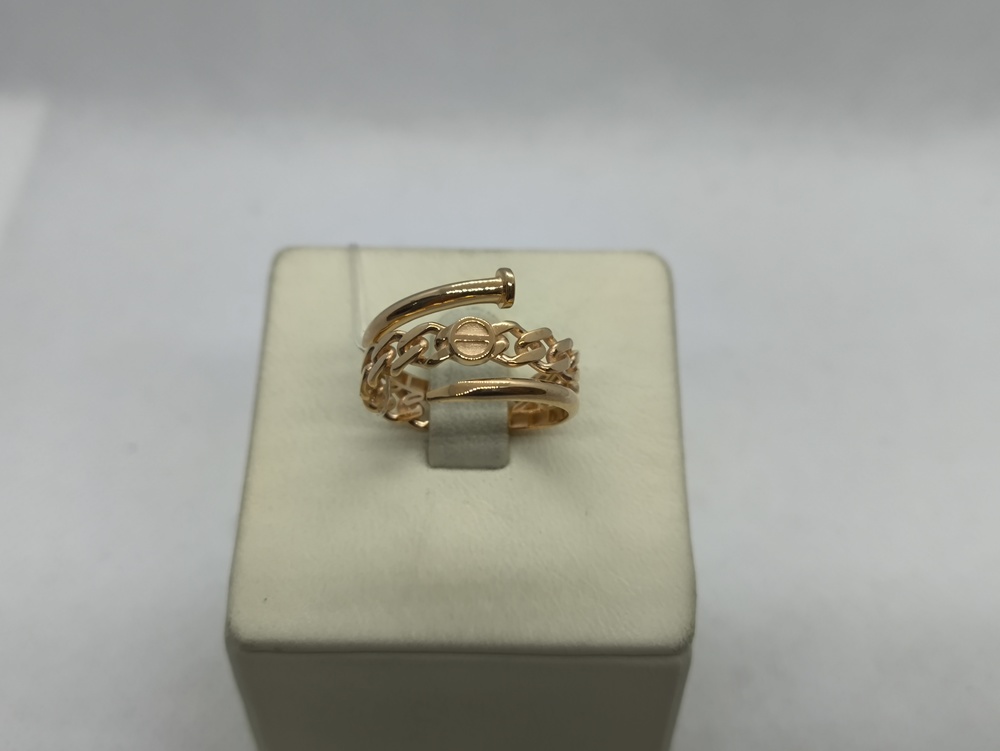 КОЛЬЦО БЕЗ КАМНЯ (Au 585)