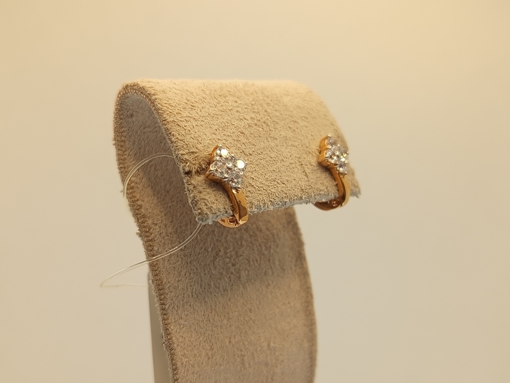 СЕРЬГИ С КАМНЯМИ (Au 585)