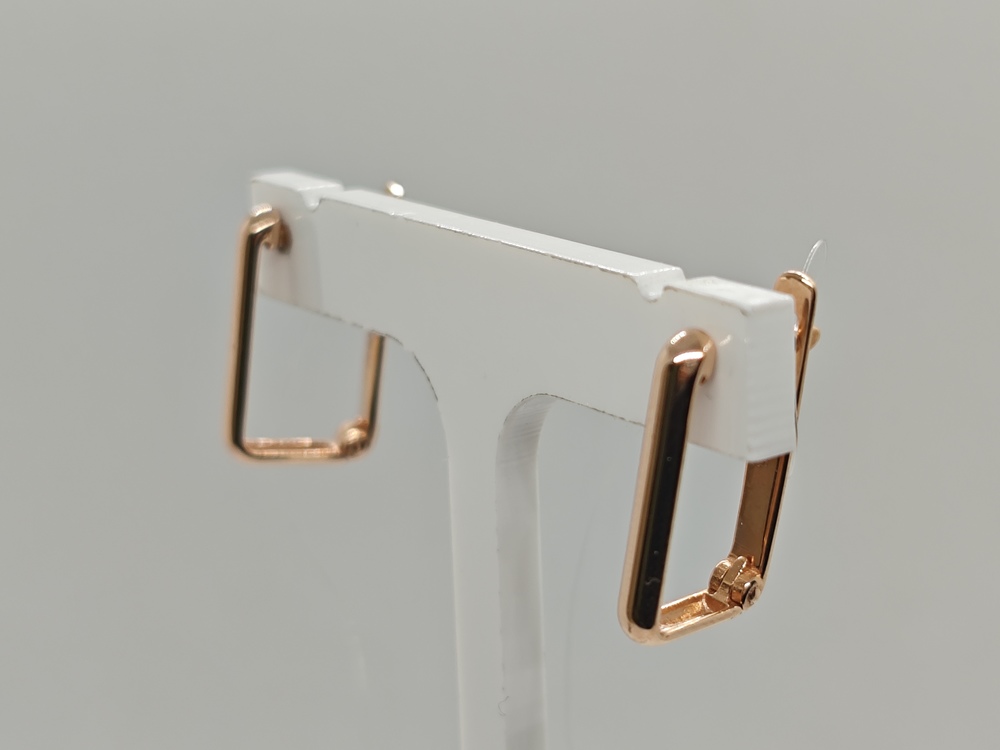 СЕРЬГИ БЕЗ КАМНЯ (Au 585)