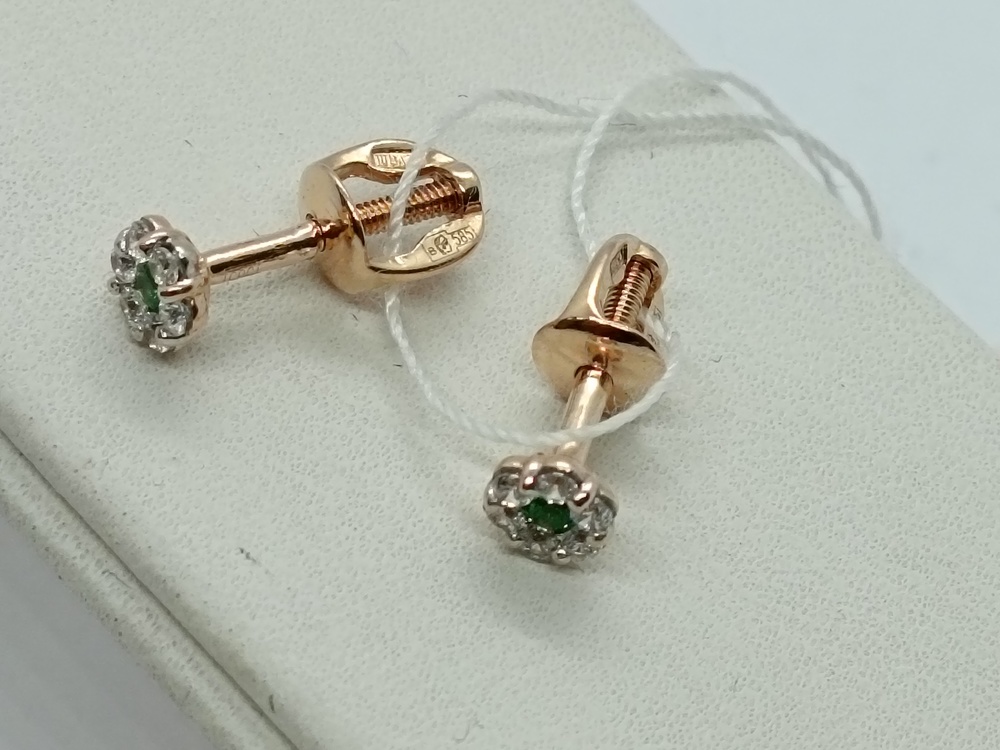 СЕРЬГИ ПУСЕТЫ (Au 585)