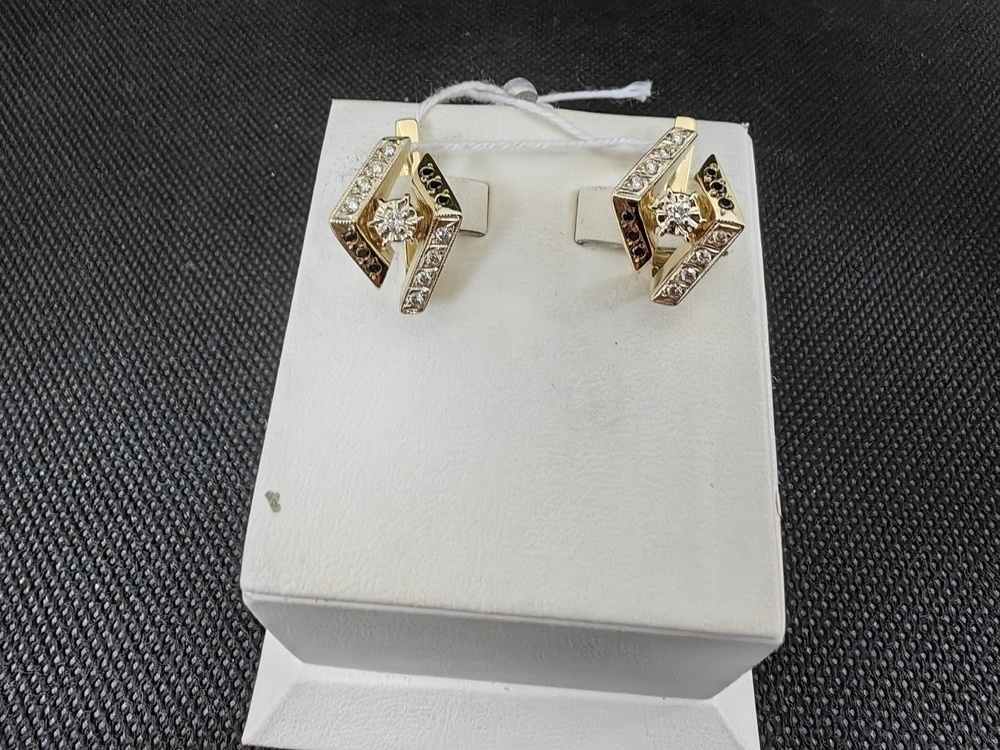 СЕРЬГИ БРИЛЛИАНТ (Au 585)