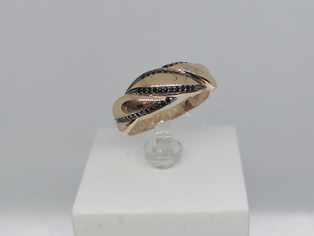 04-51-0822-04 КОЛЬЦО С КАМНЯМИ (Au 585)