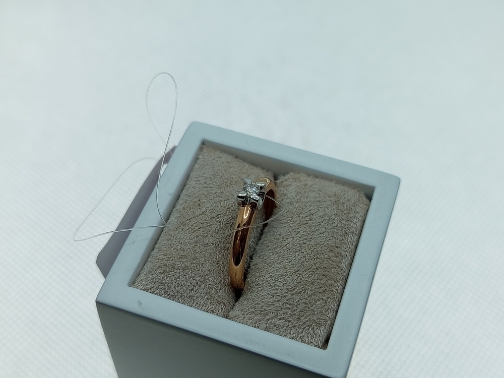 КОЛЬЦО БРИЛЛИАНТ (Au 585)