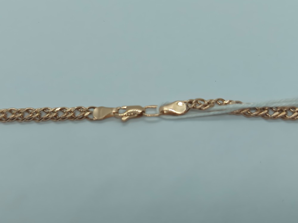 ЦПР2585 ЦЕПЬ ПУСТОТЕЛАЯ Ромб двойной (Au 585)