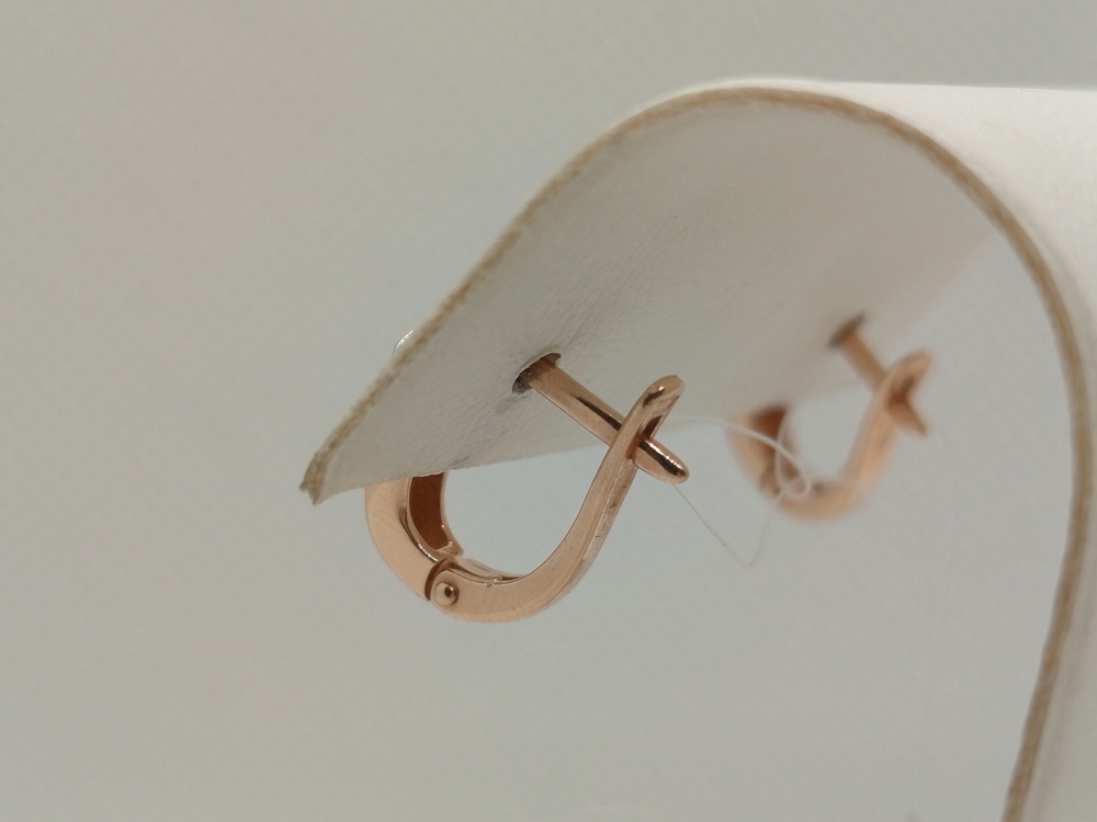 1202216 СЕРЬГИ С КАМНЯМИ (Au 585)