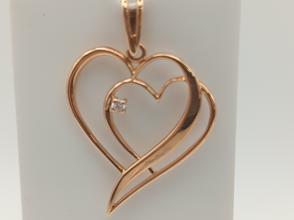 ПОДВЕСКА БРИЛЛИАНТ Au 585