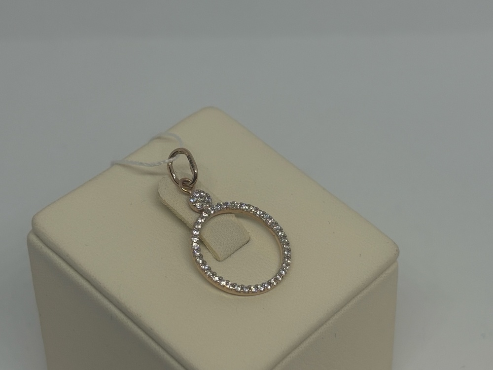 ПОДКМИ585 ПОДВЕСКА С КАМНЯМИ (Au 585)