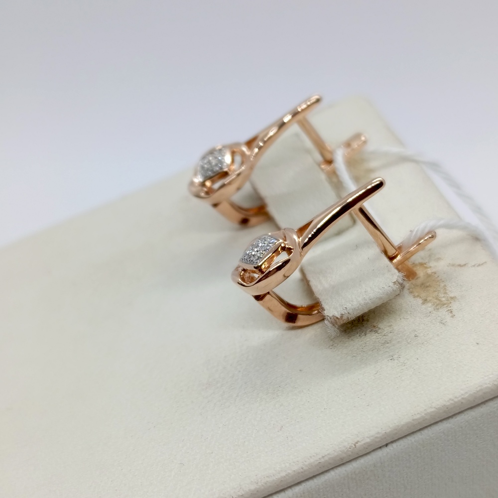 СЕРЬГИ БРИЛЛИАНТ (Au 585)