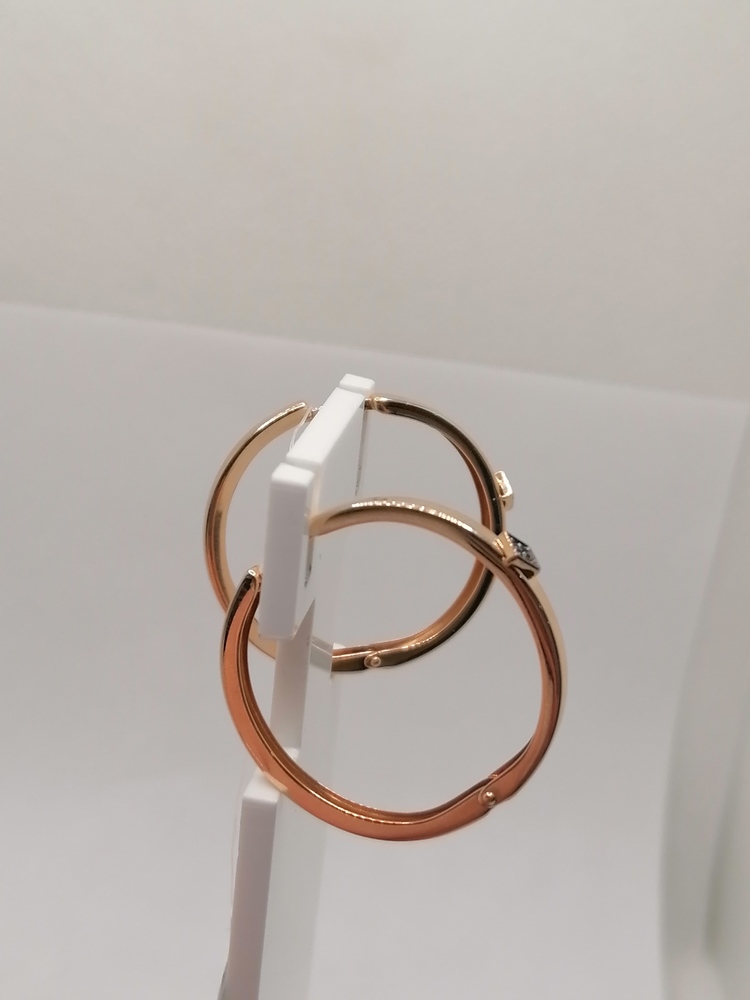 04-62-0423-04 СЕРЬГИ КОНГО с камнями (Au 585)