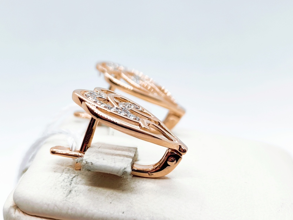 СЕРЬГИ С КАМНЯМИ (Au 585)