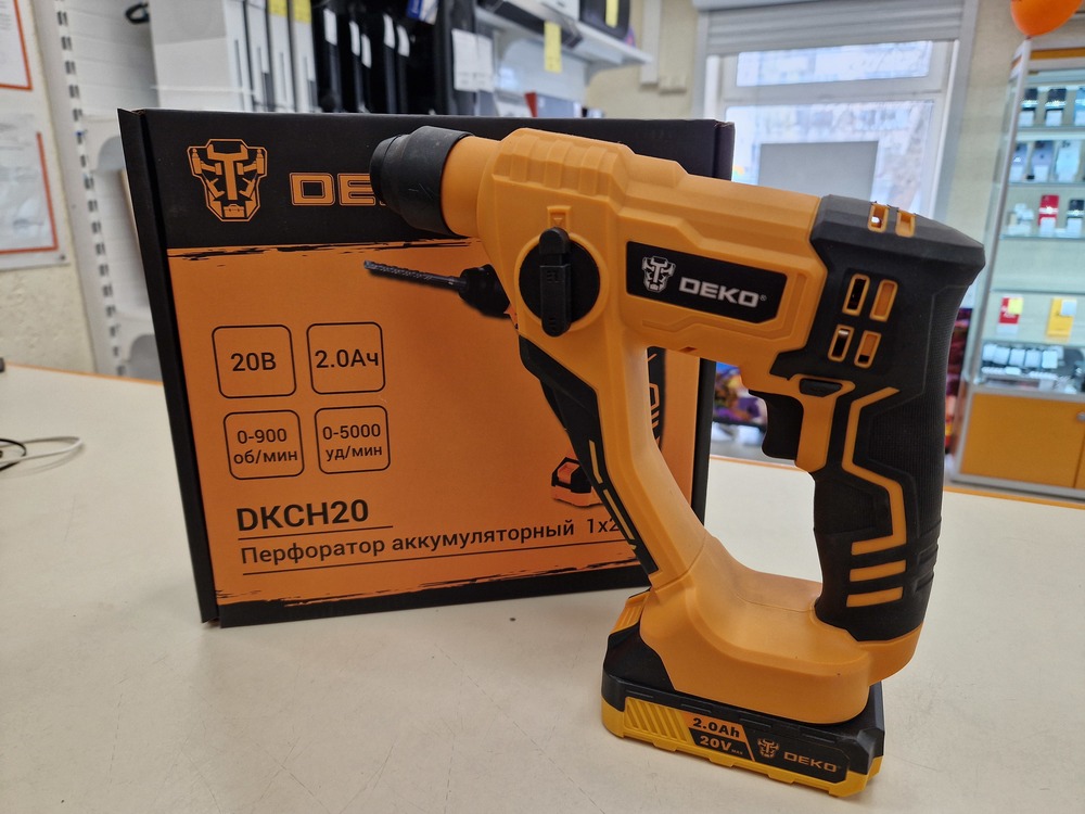 Перфоратор Deko DKCH20