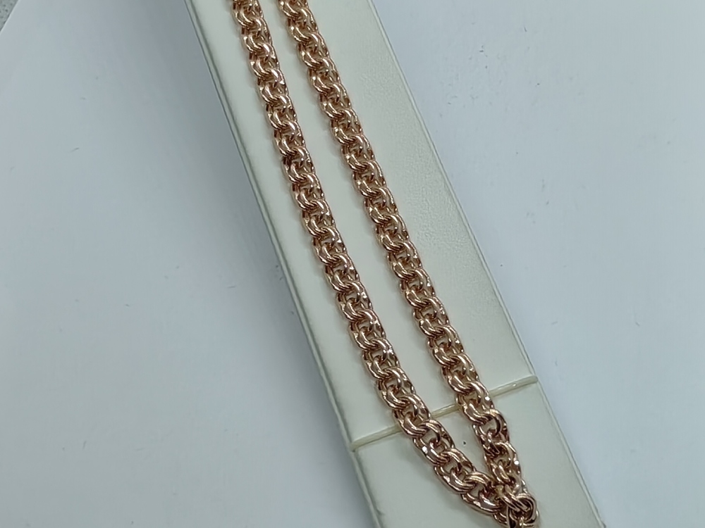 ЦЕПЬ ПОЛНОВЕСНАЯ Бисмарк (Au 585)