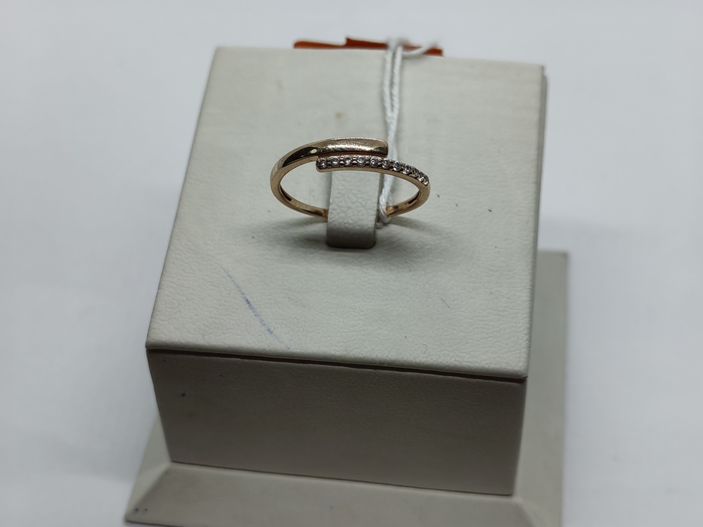 КОЛКМИ585 КОЛЬЦО С КАМНЯМИ (Au 585)