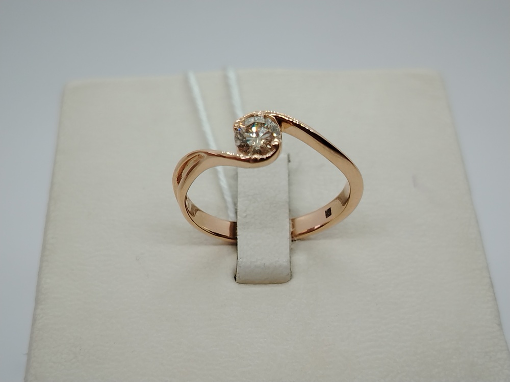 КОЛЬЦО БРИЛЛИАНТ Au 585