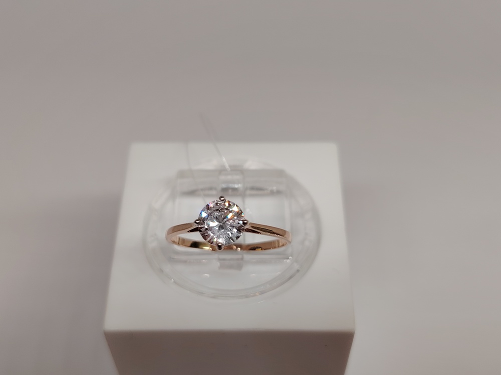 КОЛЬЦО С КАМНЕМ (Au 585)