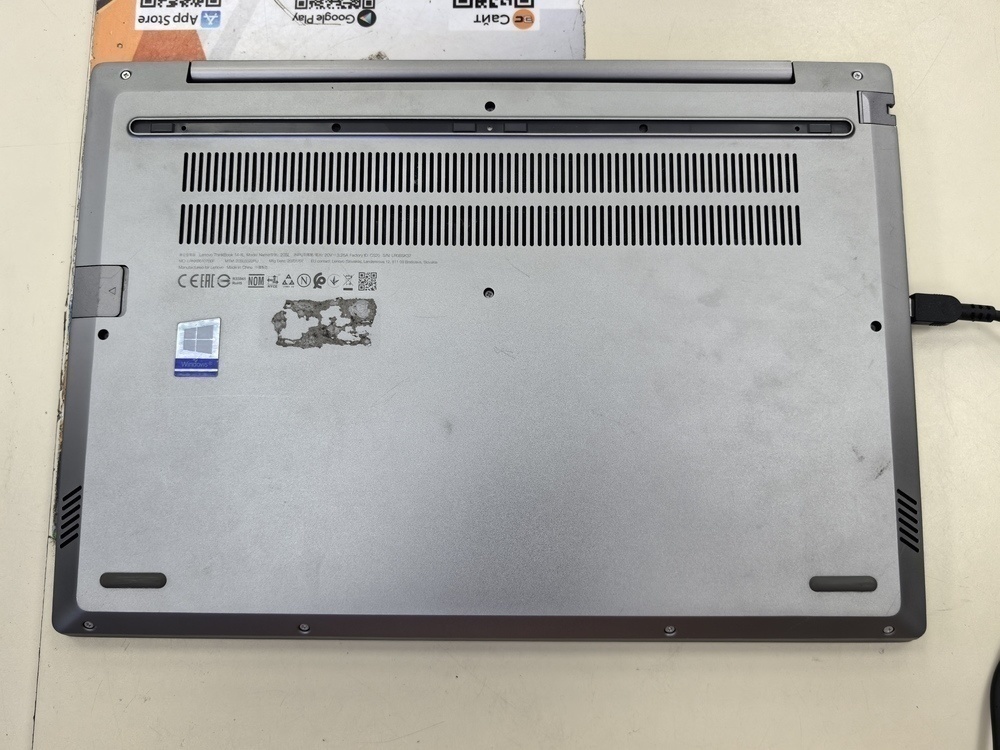 Ноутбук Lenovo; Core i5-1035G4, Intel Iris Graphics , 8 Гб, 240 Гб, Нет