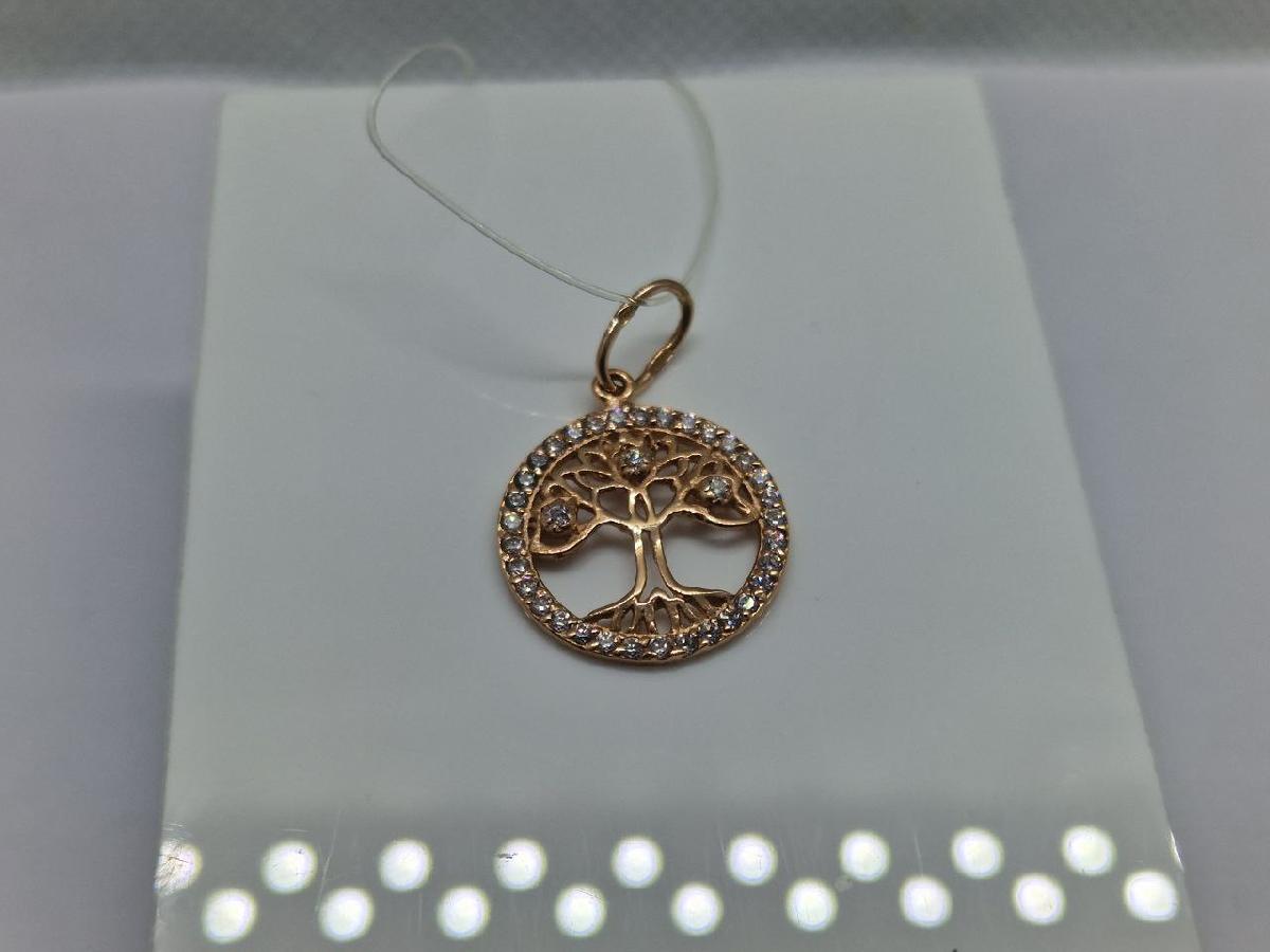 ПОДВЕСКА С КАМНЯМИ (Au 585)