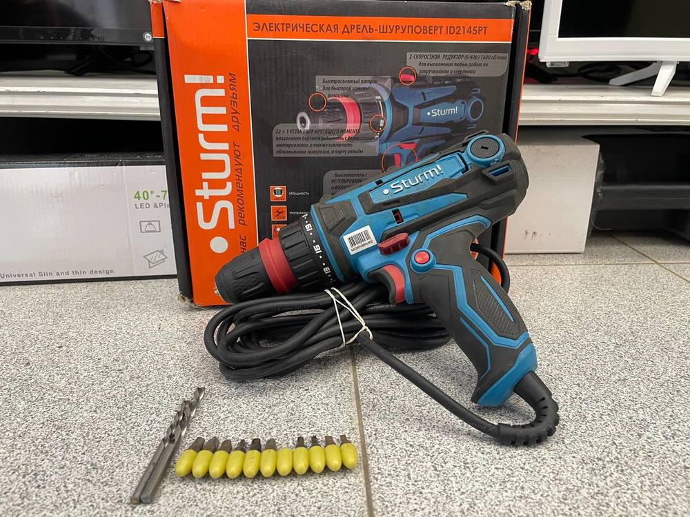 Дрель-ударная Sturm! ID2145PT