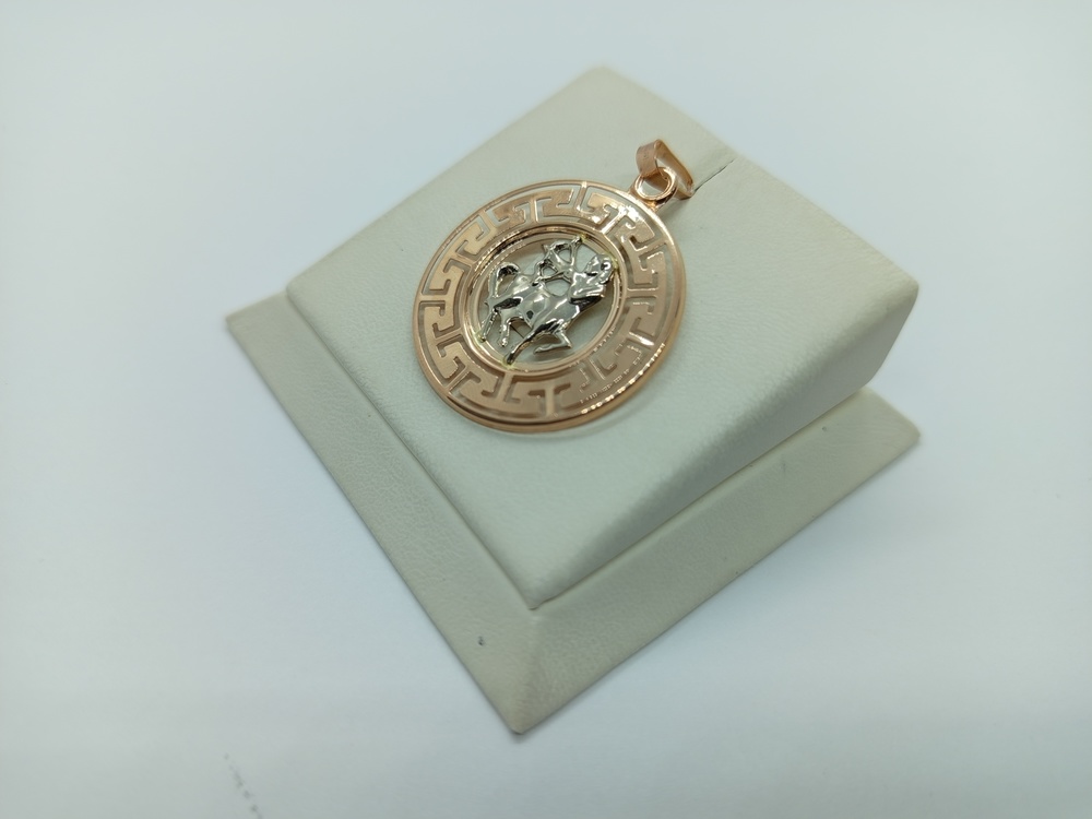 ПОДВЕСКА ЗНАК ЗОДИАКА СТРЕЛЕЦ (Au 585)