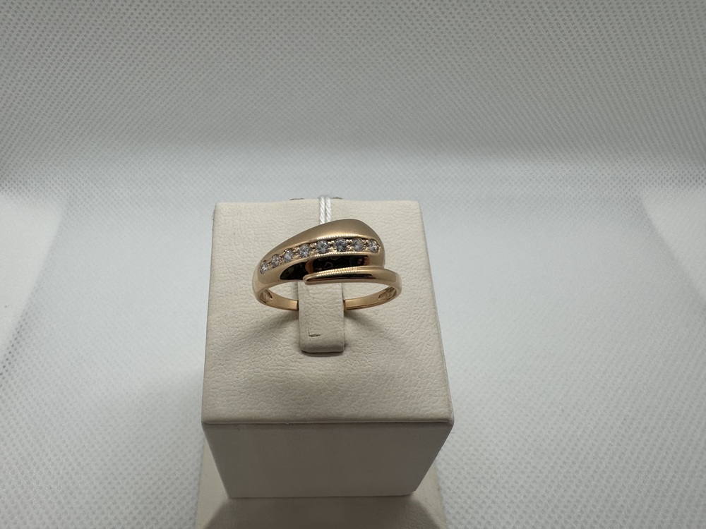 КОЛКМИ585 КОЛЬЦО С КАМНЯМИ (Au 585)
