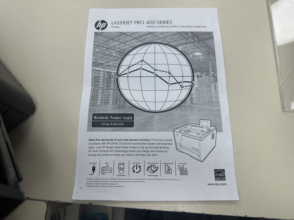ПРИНТЕР HP LaserJet Pro 400 m40ld