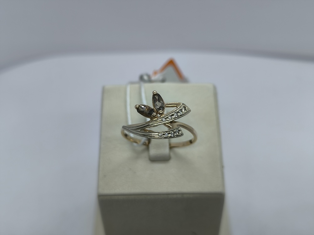 КОЛКМИ585 КОЛЬЦО С КАМНЯМИ (Au 585)