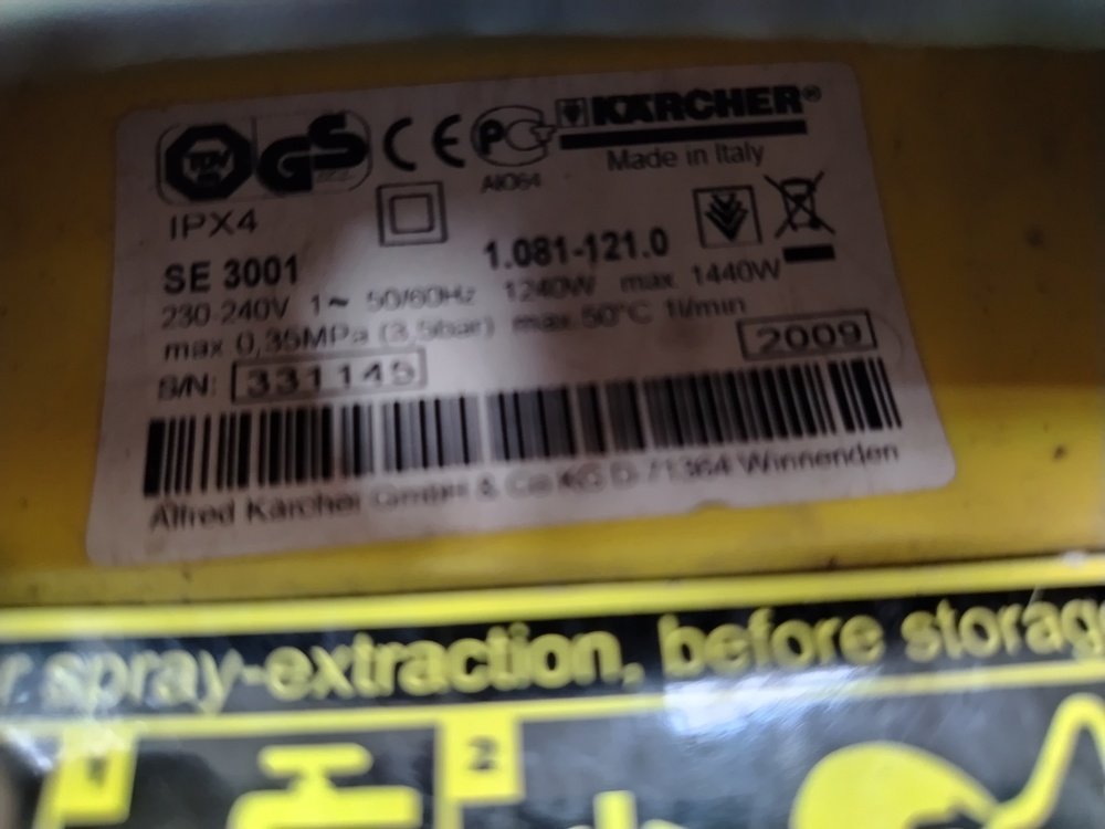 Пылесос Karcher SE3001