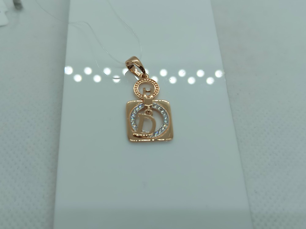 ПОДВЕСКА С КАМНЯМИ (Au 585)