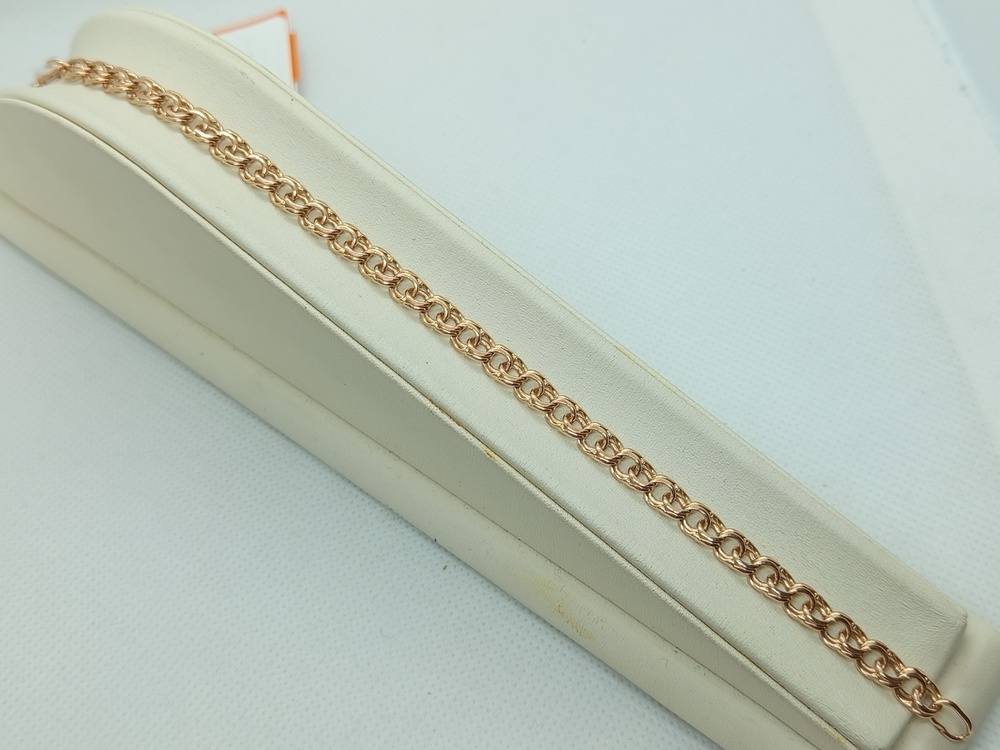 БРАСЛЕТ ПОЛНОВЕСНЫЙ Бисмарк (Au 585)