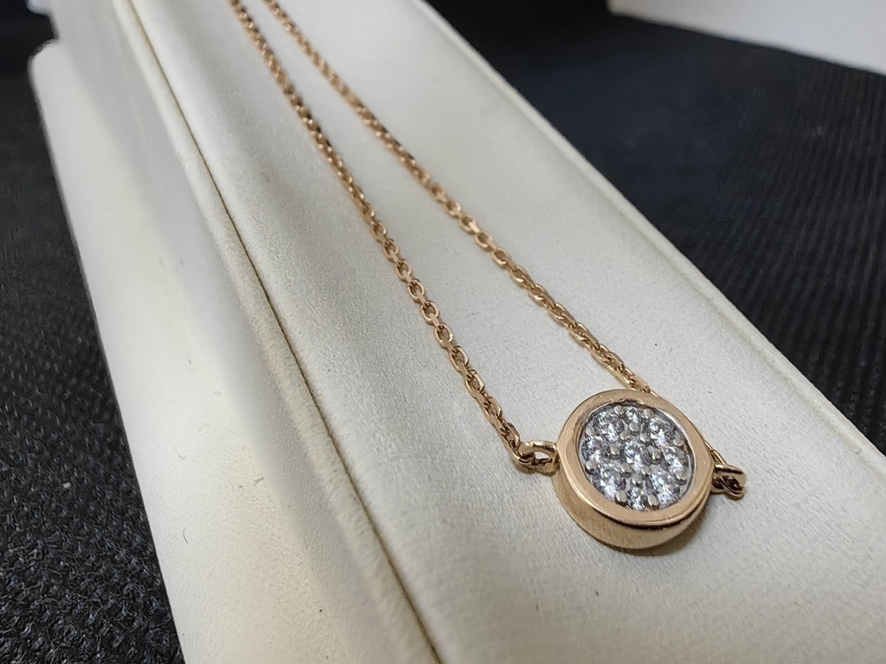 КОЛЬЕ С КАМНЯМИ (Au 585)