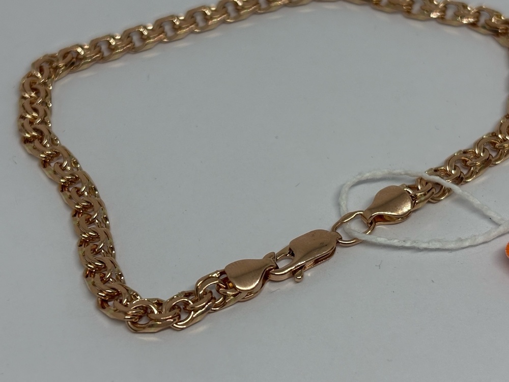 БРАСЛЕТ ПОЛНОВЕСНЫЙ Бисмарк (Au 585)