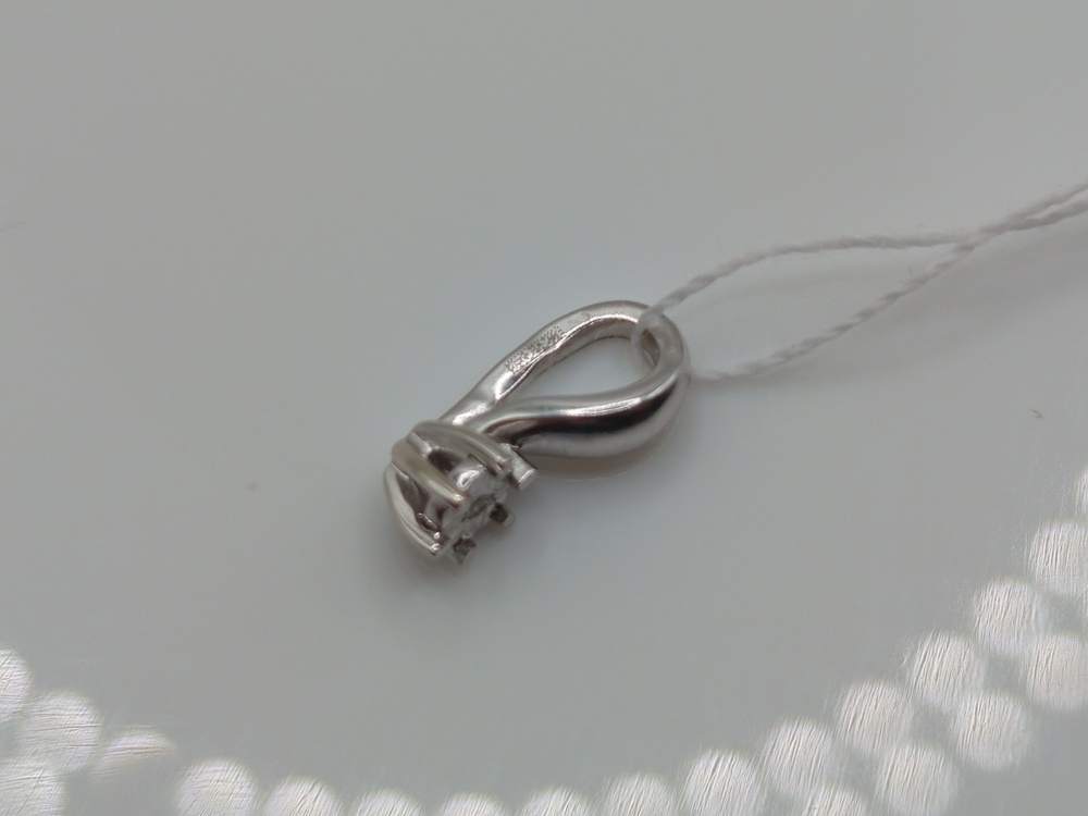 ПОДКМ585 ПОДВЕСКА С КАМНЕМ (Au 585)