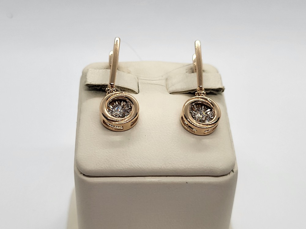 СЕРЬГИ БРИЛЛИАНТ (Au 585)