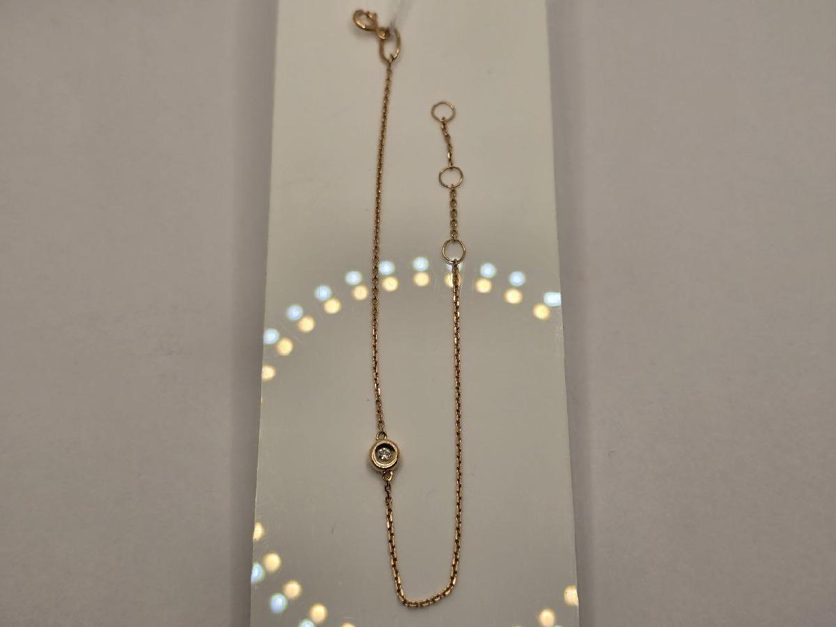 БРАСЛЕТ С КАМНЕМ (Au 585)