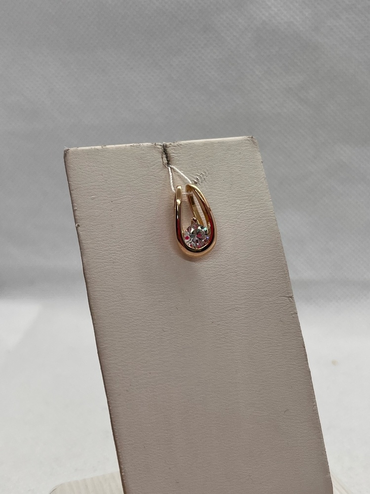 ПОДКМ585 ПОДВЕСКА С КАМНЕМ (Au 585)