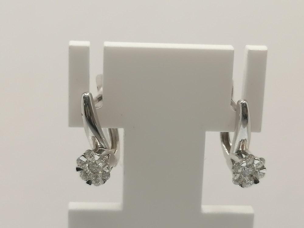 СЕРЬГИ БРИЛЛИАНТ (Au 585)