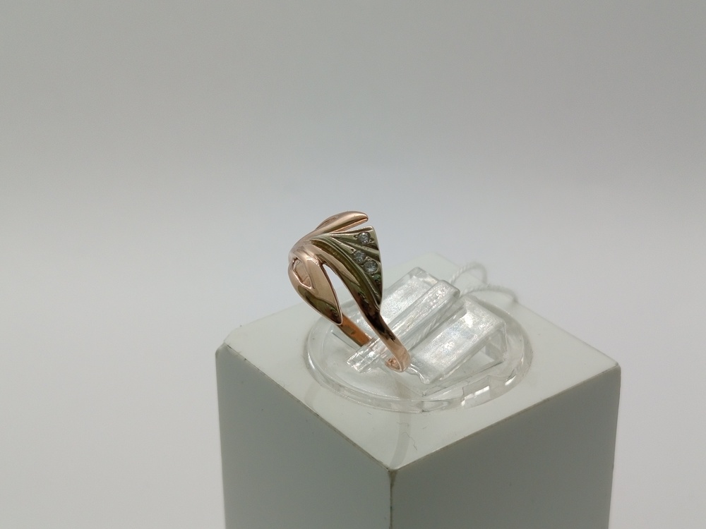 КОЛКМИ585 КОЛЬЦО С КАМНЯМИ (Au 585)