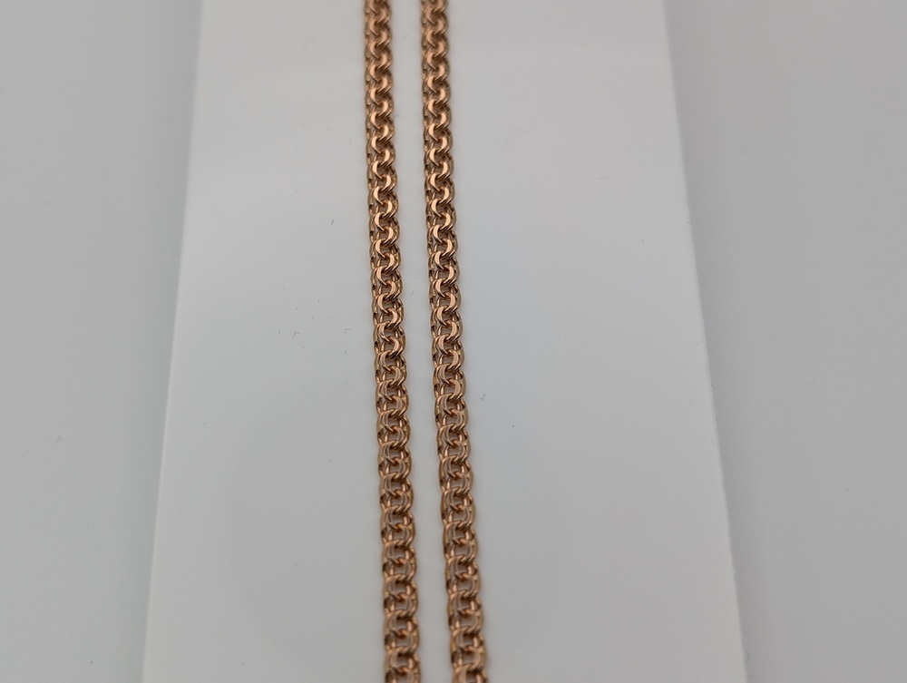 ЦЕПЬ ПОЛНОВЕСНАЯ Бисмарк (Au 585)