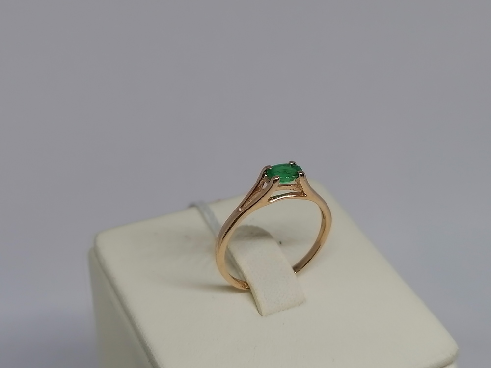 КОЛЬЦО С КАМНЕМ (Au 585)