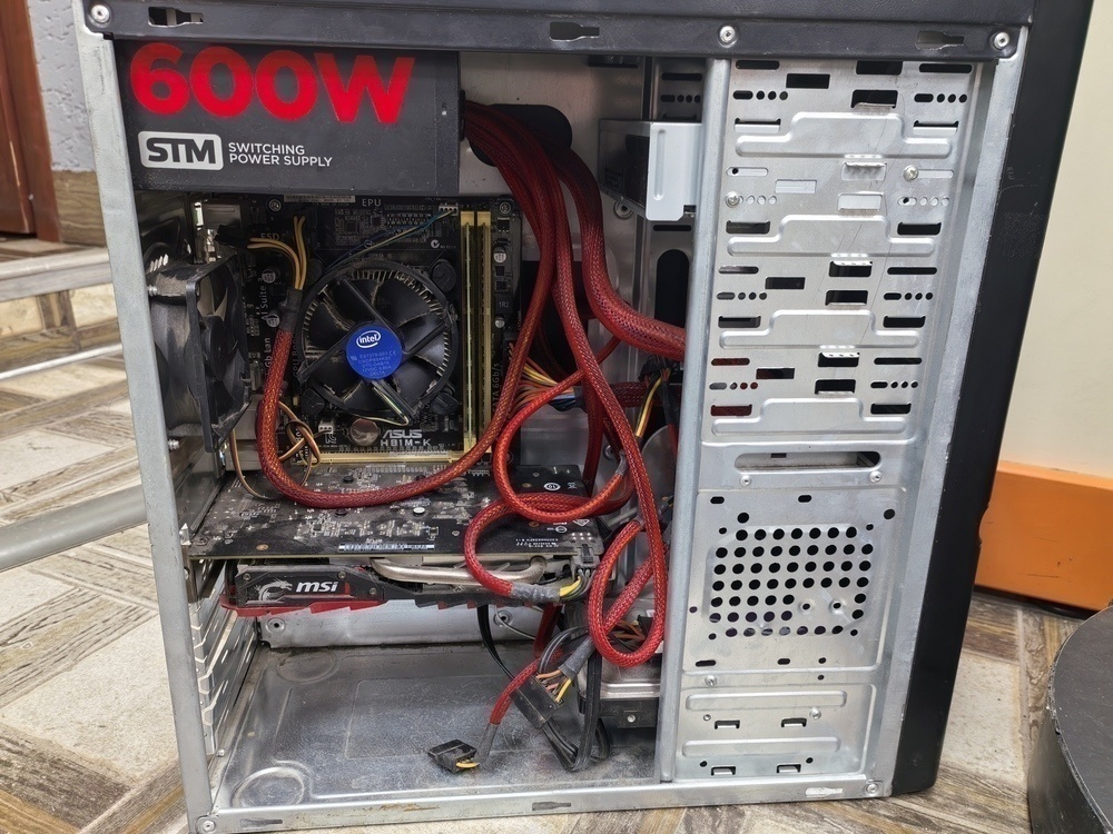 Системный блок Noname; Core i3-4160, GeForce GTX 1050 Ti, 6 Гб, 128 Гб, Нет