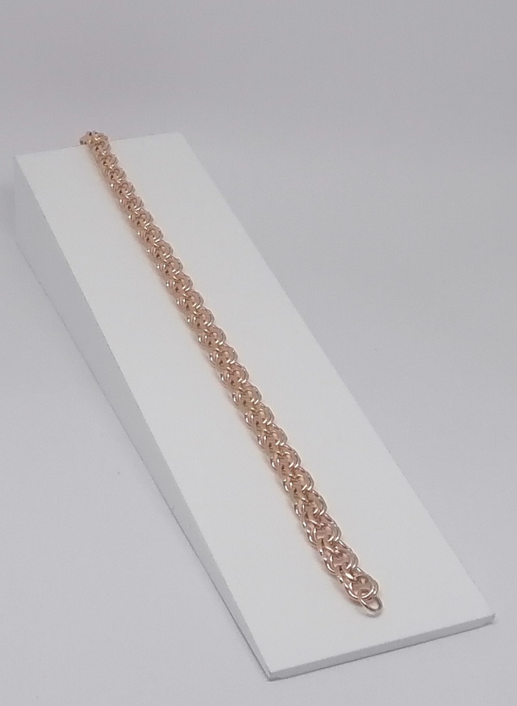 БЛБ585 БРАСЛЕТ ПОЛНОВЕСНЫЙ Бисмарк (Au 585)