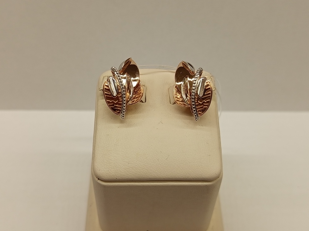 СЕРЬГИ БЕЗ КАМНЯ (Au 585)