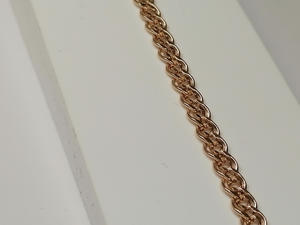 7080155П-20 БРАСЛЕТ ПУСТОТЕЛЫЙ Нона (Au 585)