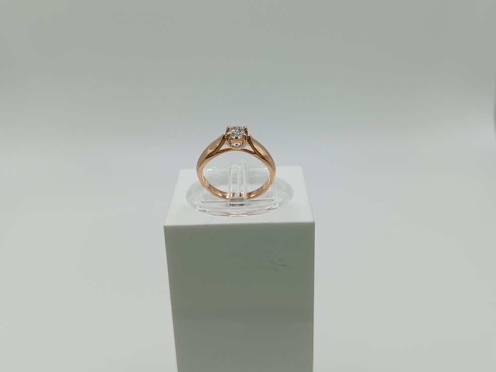 КОЛЬЦО БРИЛЛИАНТ Au 585