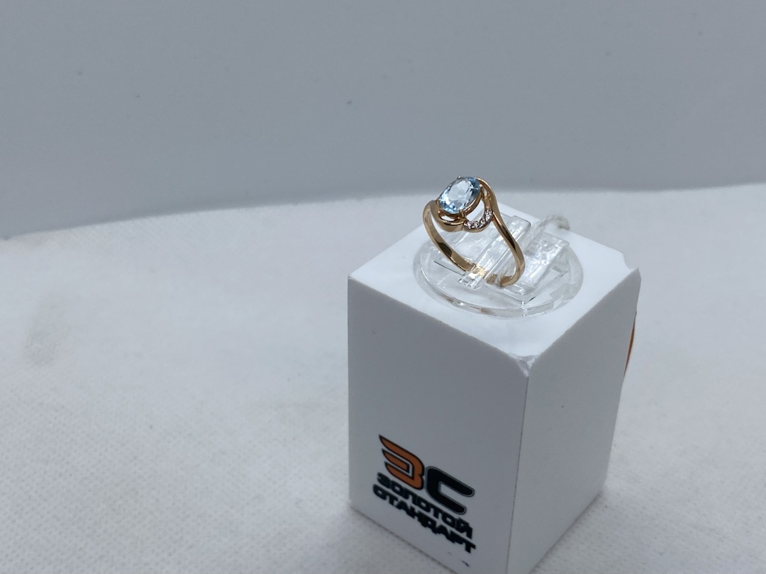 КОЛКМИ585 КОЛЬЦО С КАМНЯМИ (Au 585)