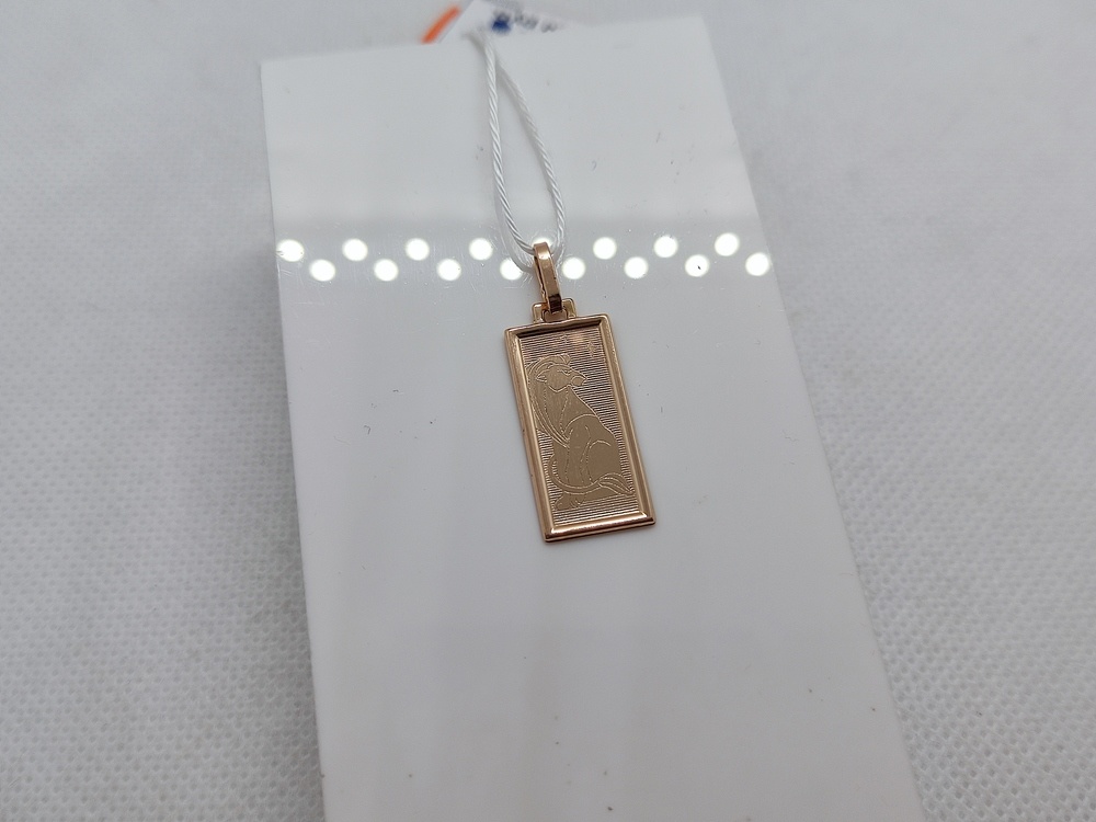 ПОДВЕСКА ЗНАК ЗОДИАКА ЛЕВ Au 585