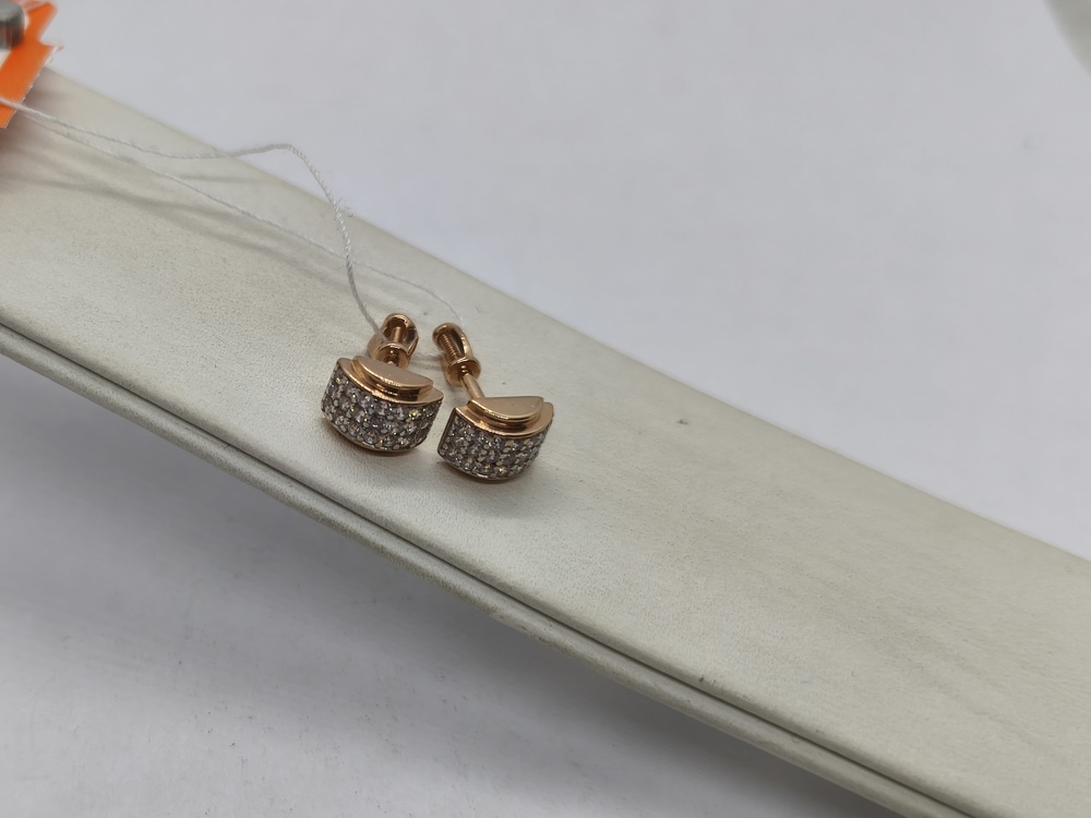 СЕРЬГИ ПУСЕТЫ (Au 585)